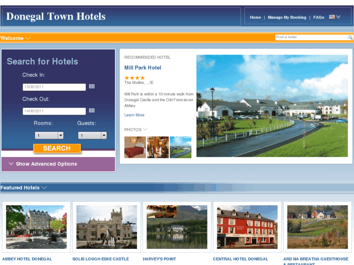 www.fivestardonegaltownhotels.com