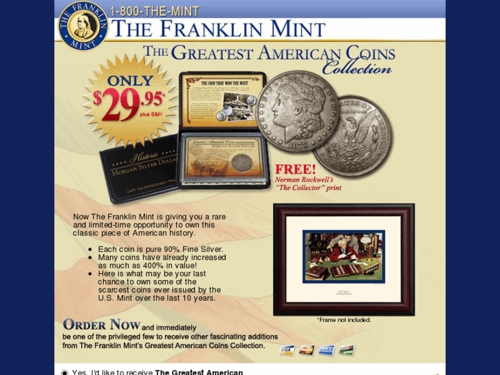 www.franklinmintmorgans.com