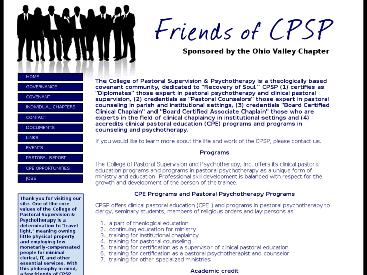 www.friendsofcpsp.com