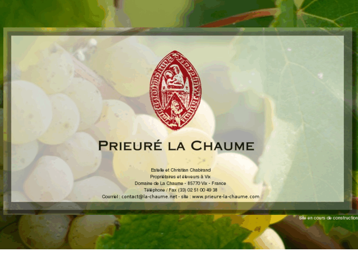 www.prieure-la-chaume.com