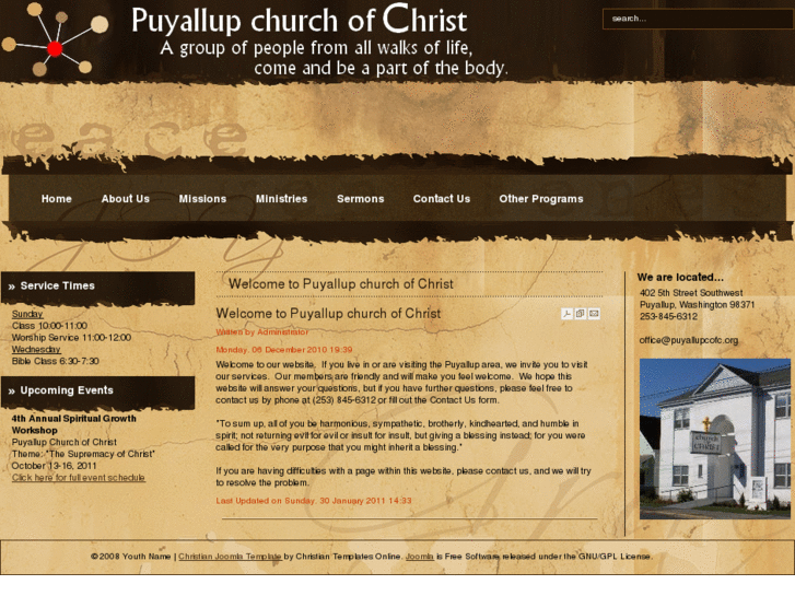 www.puyallupcofc.org