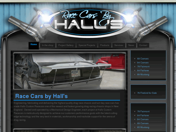 www.racecarsbyhalls.com