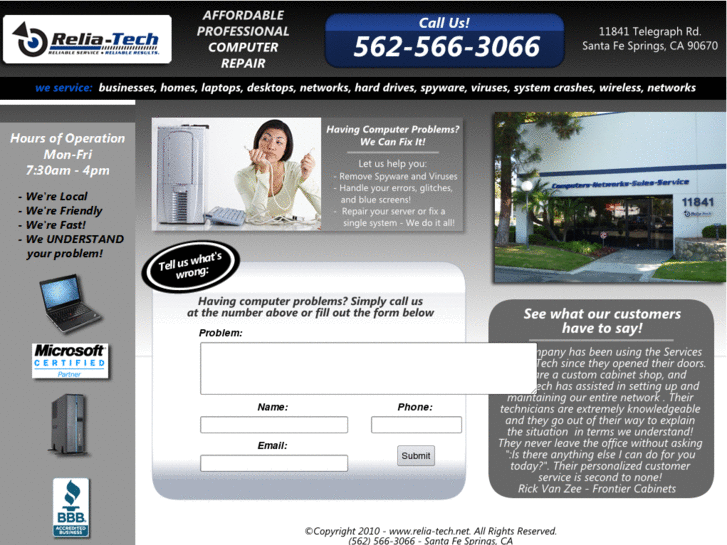 www.relia-tech.net