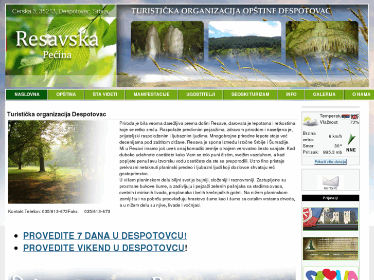www.resava-tourism.rs