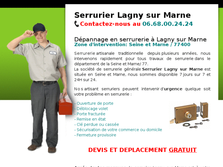 www.serrurerie-lagnysurmarne.net