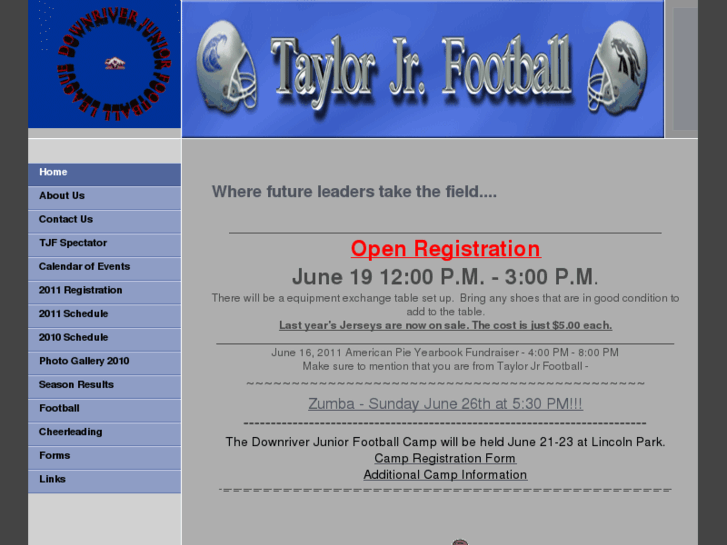 www.taylorjrfootball.org