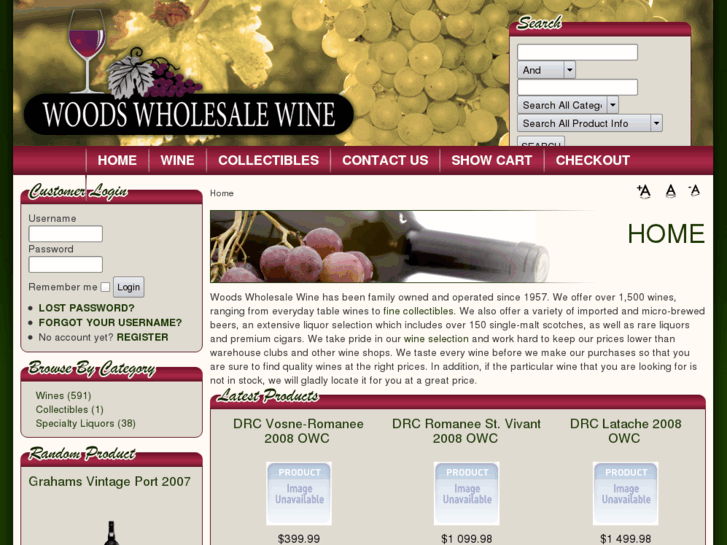 www.woodswholesalewine.com