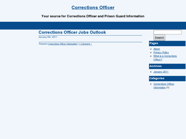 www.corrections-officer.org