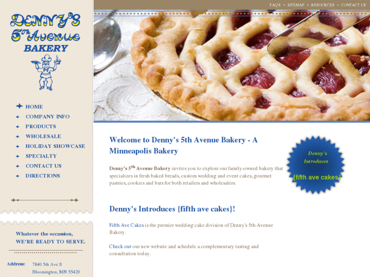 www.dennysbakery.com