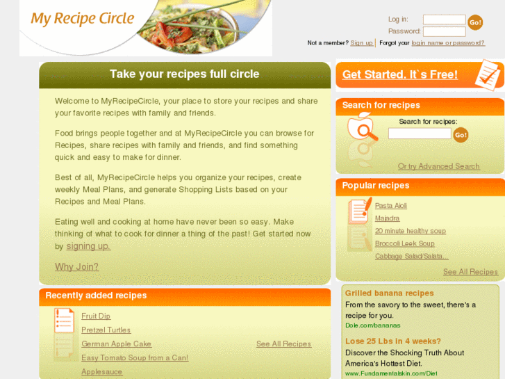 www.myrecipecircle.com