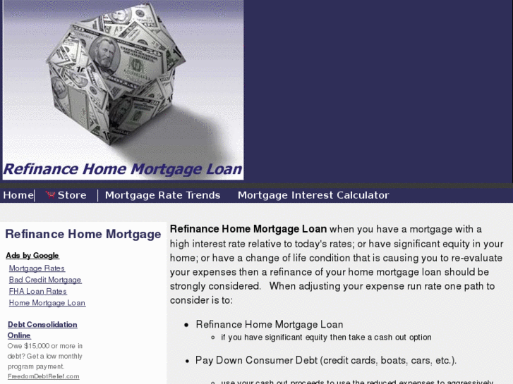 www.refinancehomemortgageloan.org