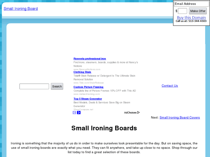 www.smallironingboard.com