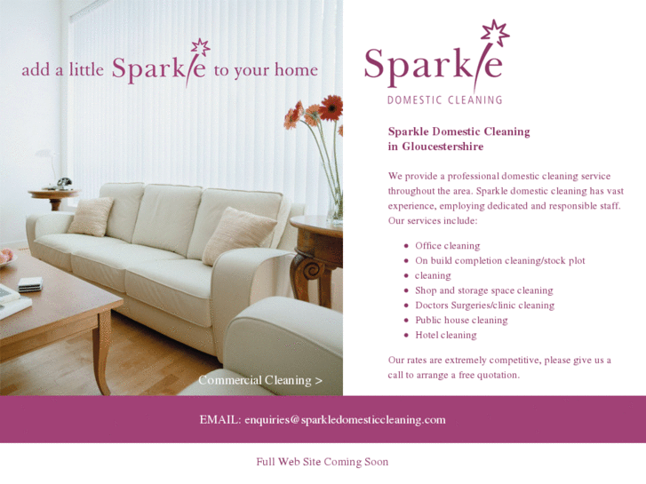 www.sparkledomesticcleaning.com