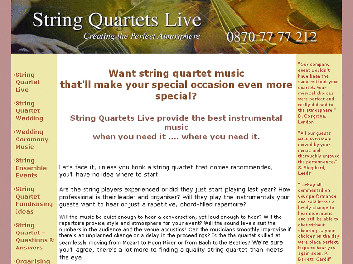 www.stringquartetslive.com