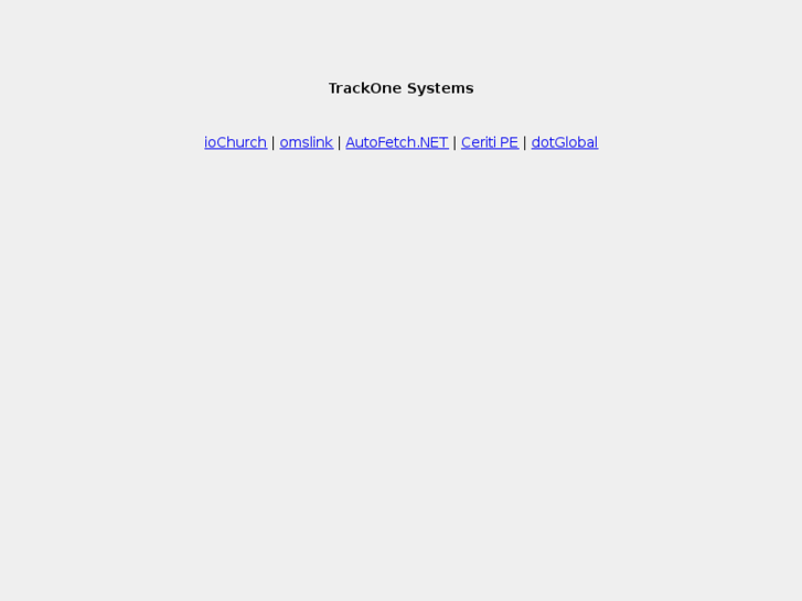 www.trackone.net