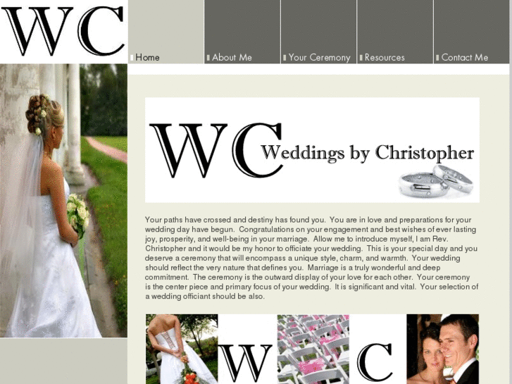 www.weddingsbychristopher.com