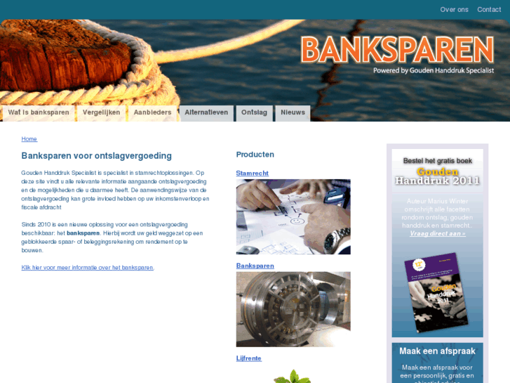 www.banksparen-ontslagvergoeding.nl