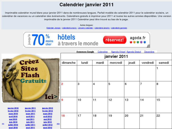 www.calendrierjanvier.com