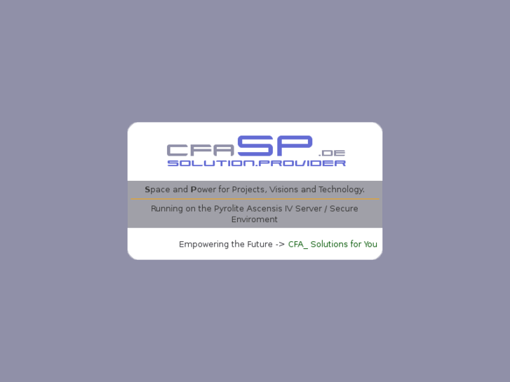 www.cfasp.de