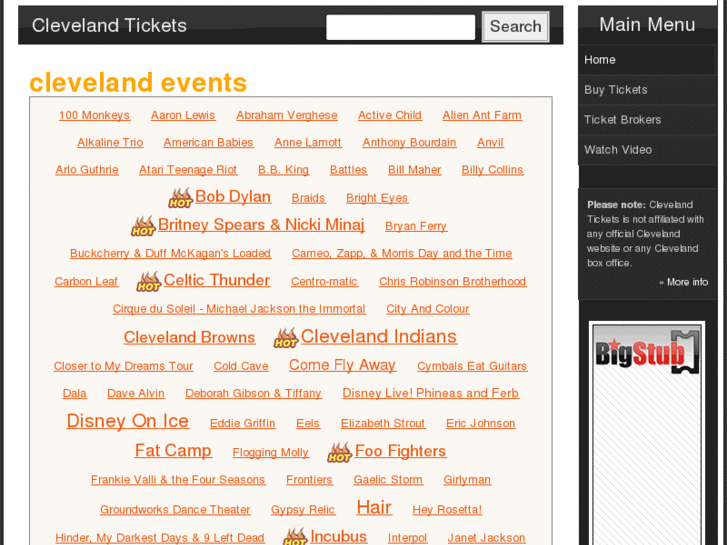 www.clevelandtickets.org