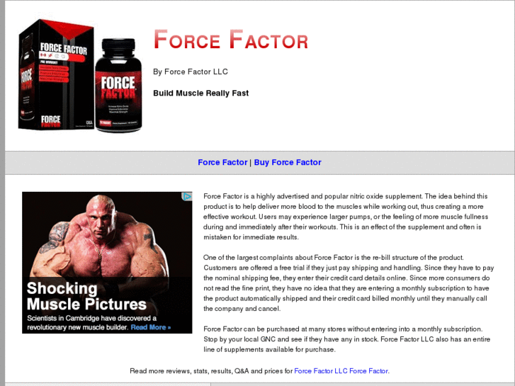 www.force-factor.info