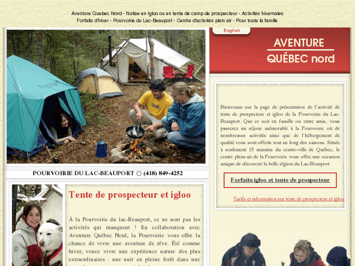 www.igloo-refuge-tente-prospecteur.com