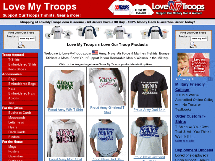 www.lovemytroops.com