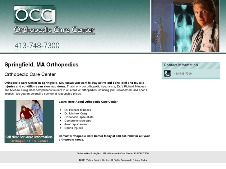 www.orthopediccarecenterspringfield.com