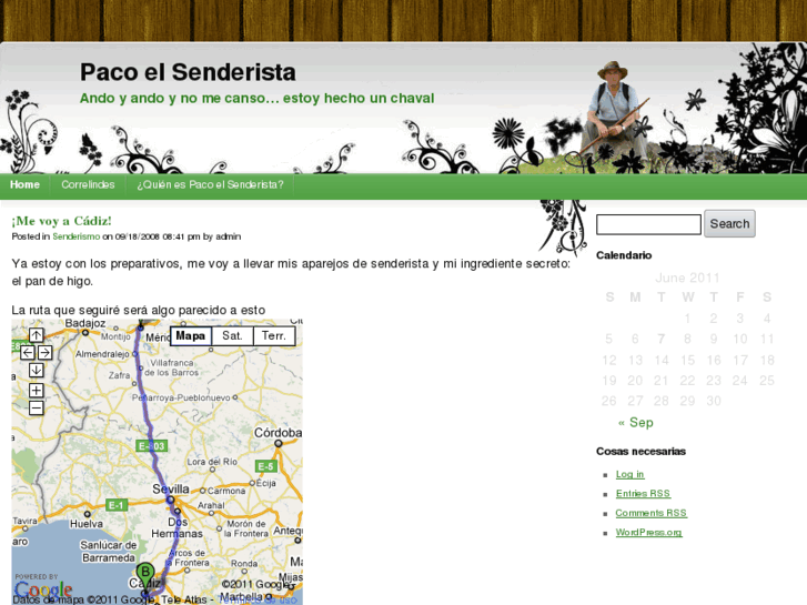 www.pacosenderista.es