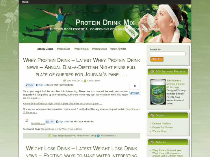 www.proteindrinkmix.net