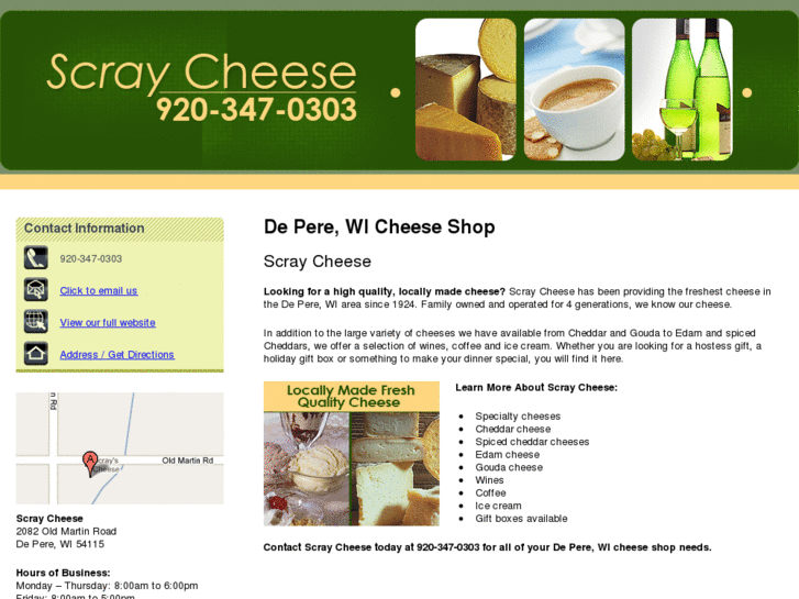 www.scraycheeseshoppe.com