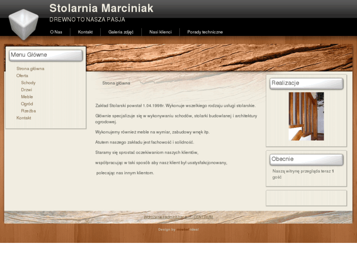 www.stolarniamarciniak.com