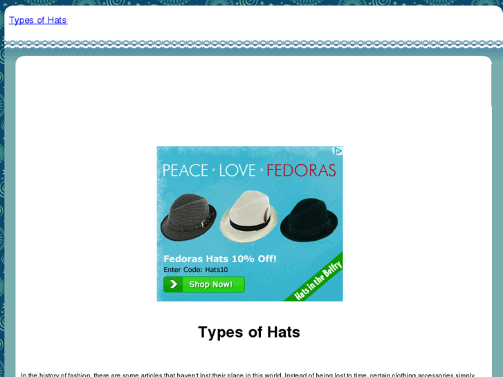 www.typesofhats.com
