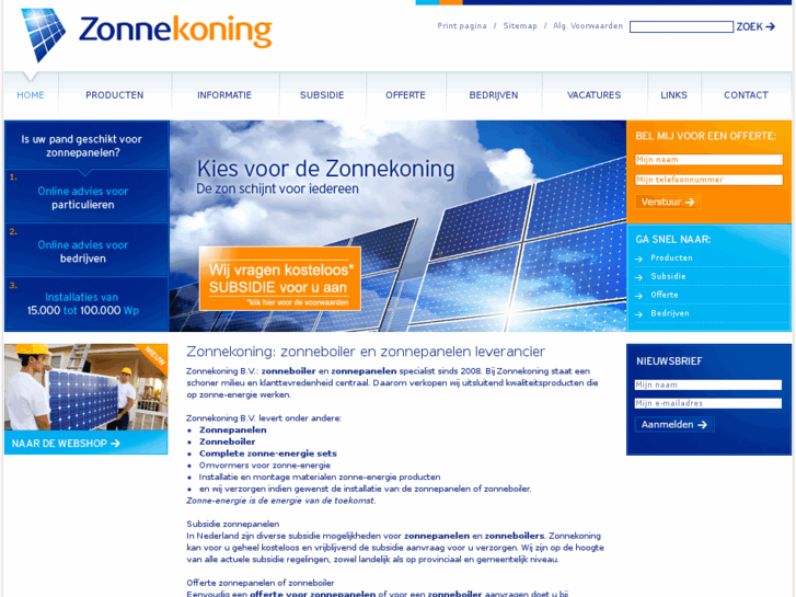 www.zonnekoning.com