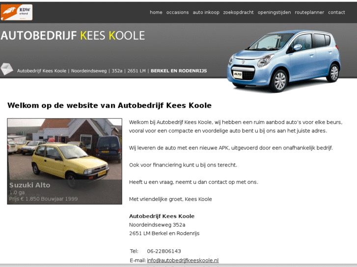 www.autobedrijfkeeskoole.nl