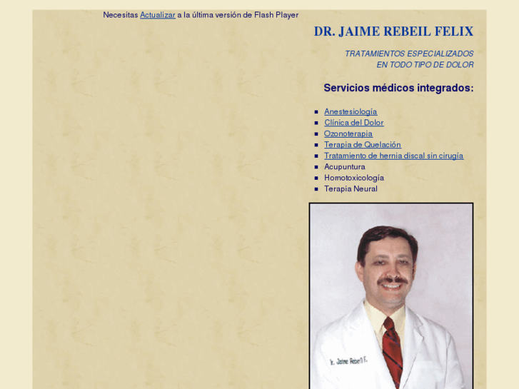 www.clinicadeldolordrjaimerebeil.com