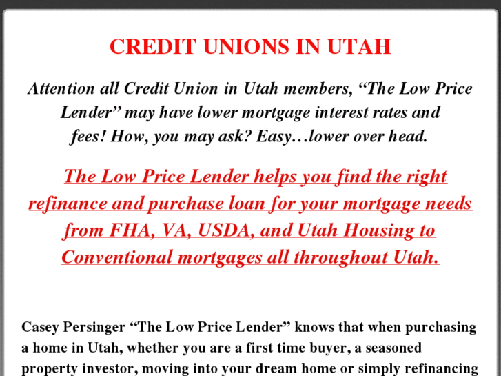 www.creditunionsinutah.com