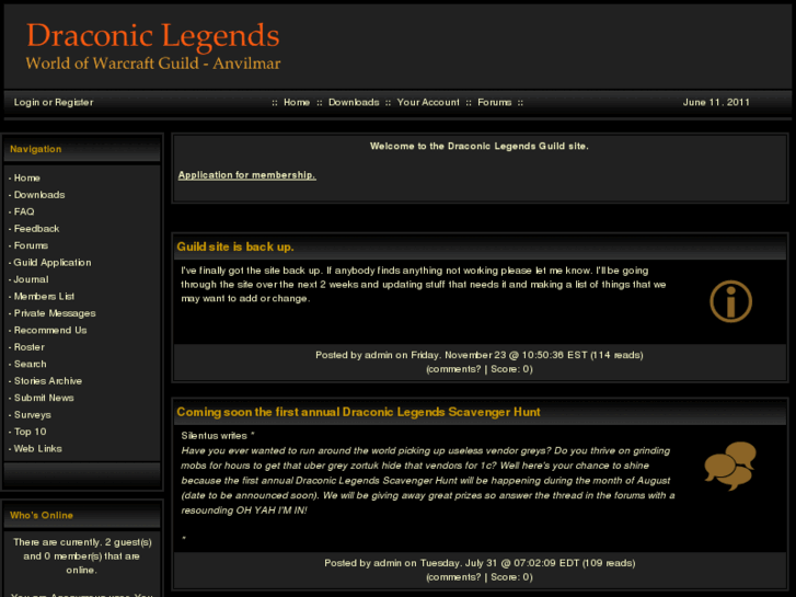 www.draconiclegends.com