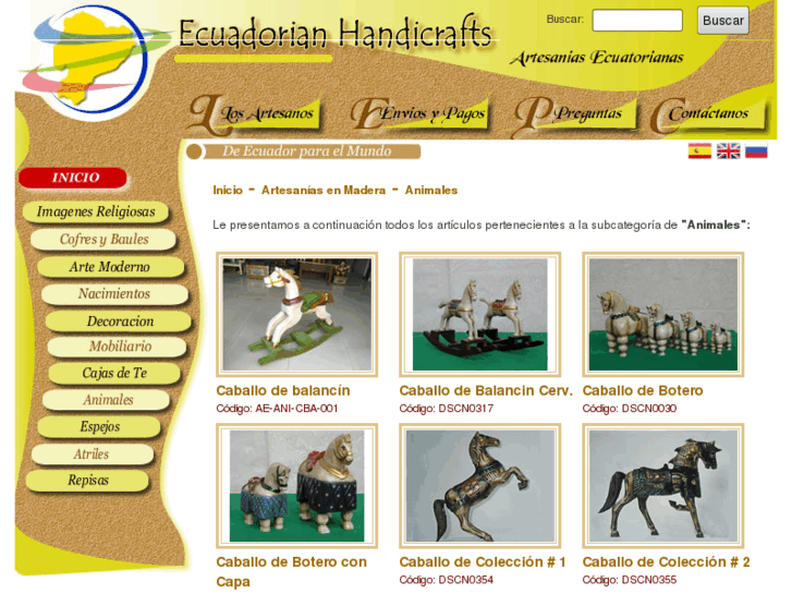 www.ecuadorianhandicrafts.com