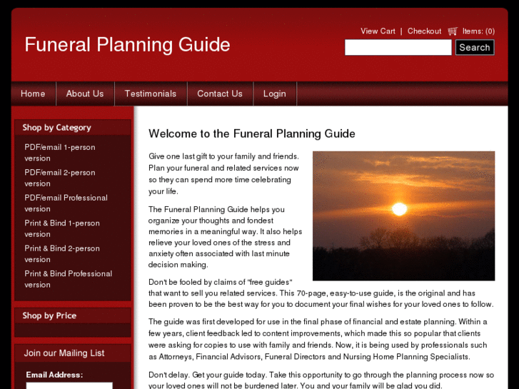 www.funeralplanningguide.net