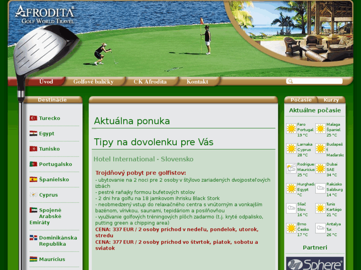 www.golfafrodita.sk