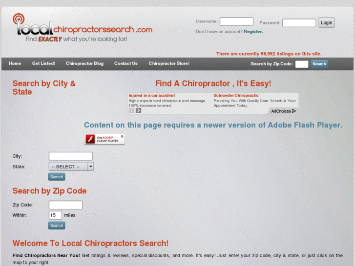 www.localchiropractorssearch.com