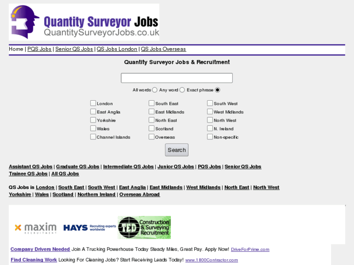 www.quantitysurveyorjobs.co.uk