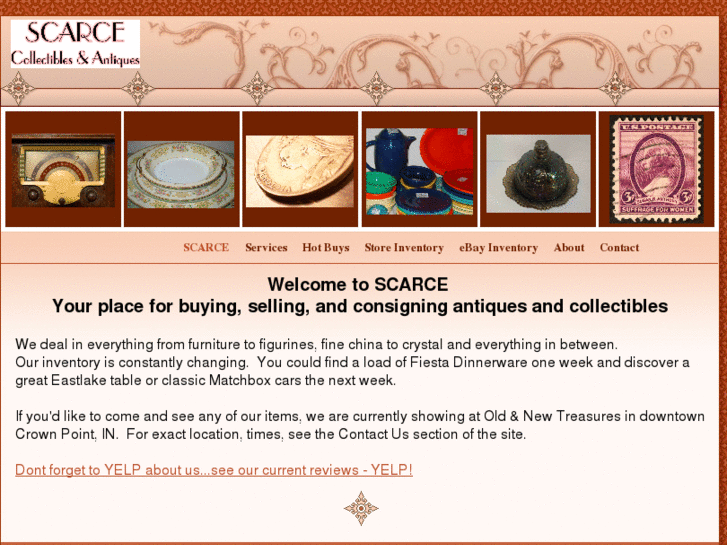 www.scarceantiqueshop.com