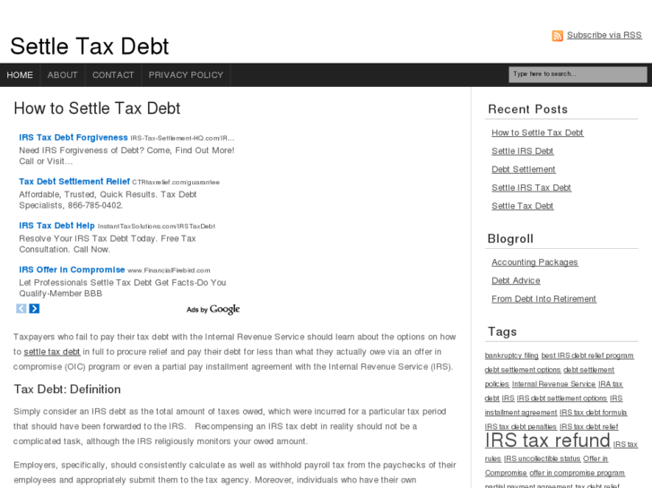 www.settletaxdebt.org