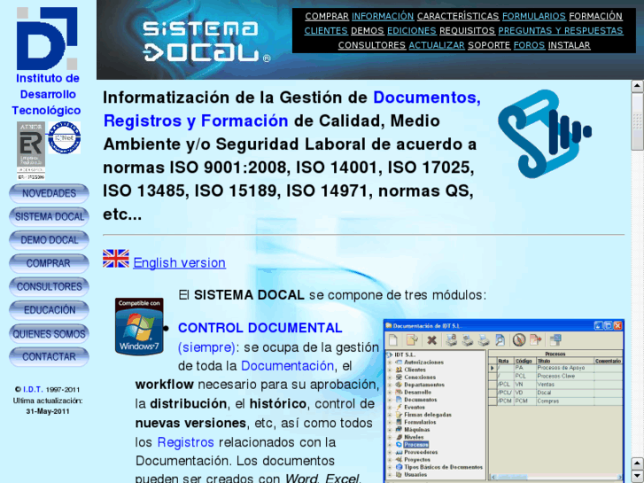 www.sistemadocal.com