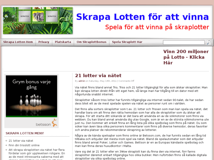 www.skrapalotten.se