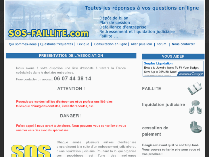 www.sos-faillite.com