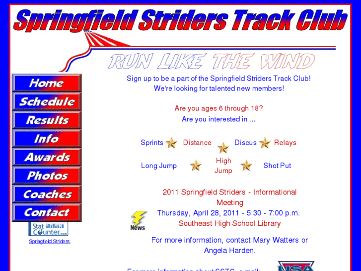 www.springfieldstriders.com