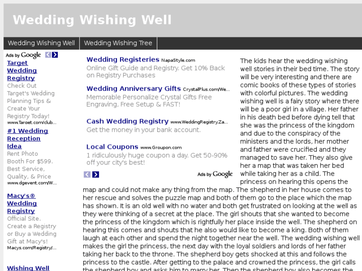 www.weddingwishingwell.net